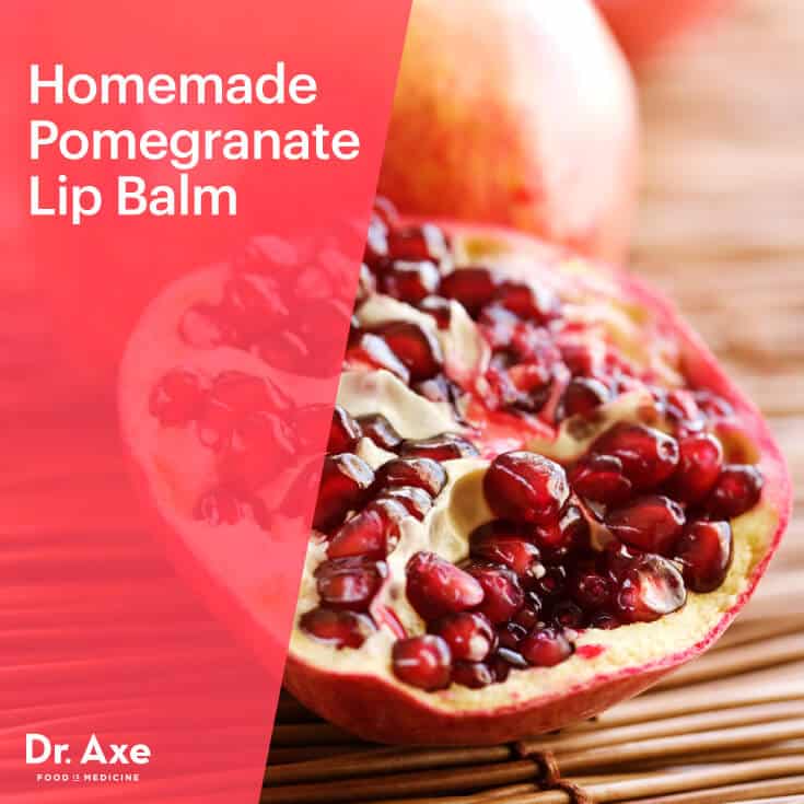 Homemade Pomegranate Lip Balm - Dr.Axe