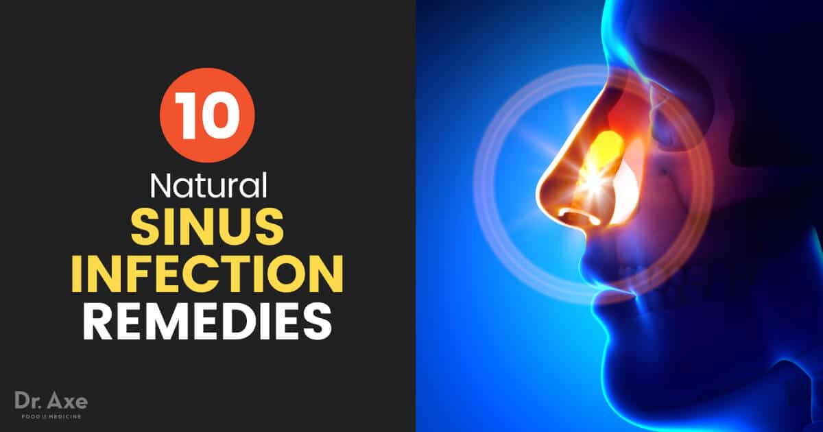 Sinus Infection Signs & Symptoms + 10 Natural Remedies - Dr. Axe