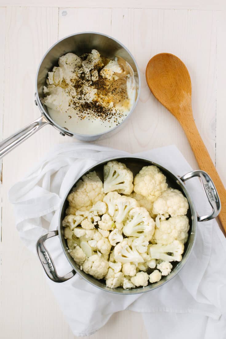 Cauliflower mac and cheese recipe step 2 - Dr. Axe
