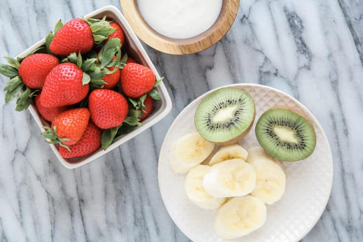 Strawberry kiwi smoothie ingredients - Dr. Axe