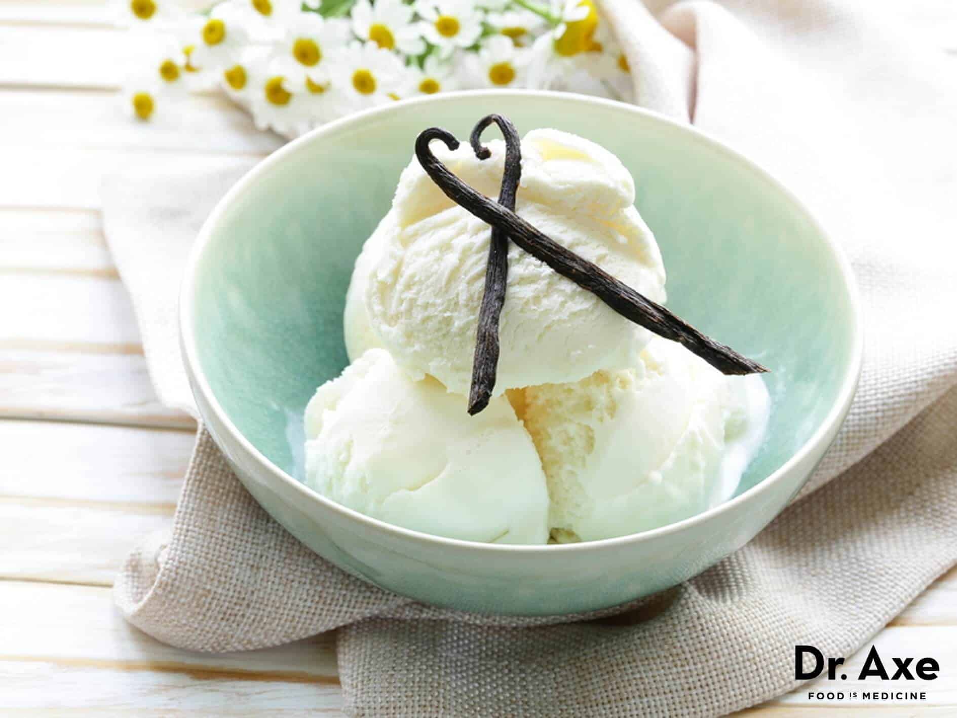 Raw vanilla ice cream recipe - Dr. Axe