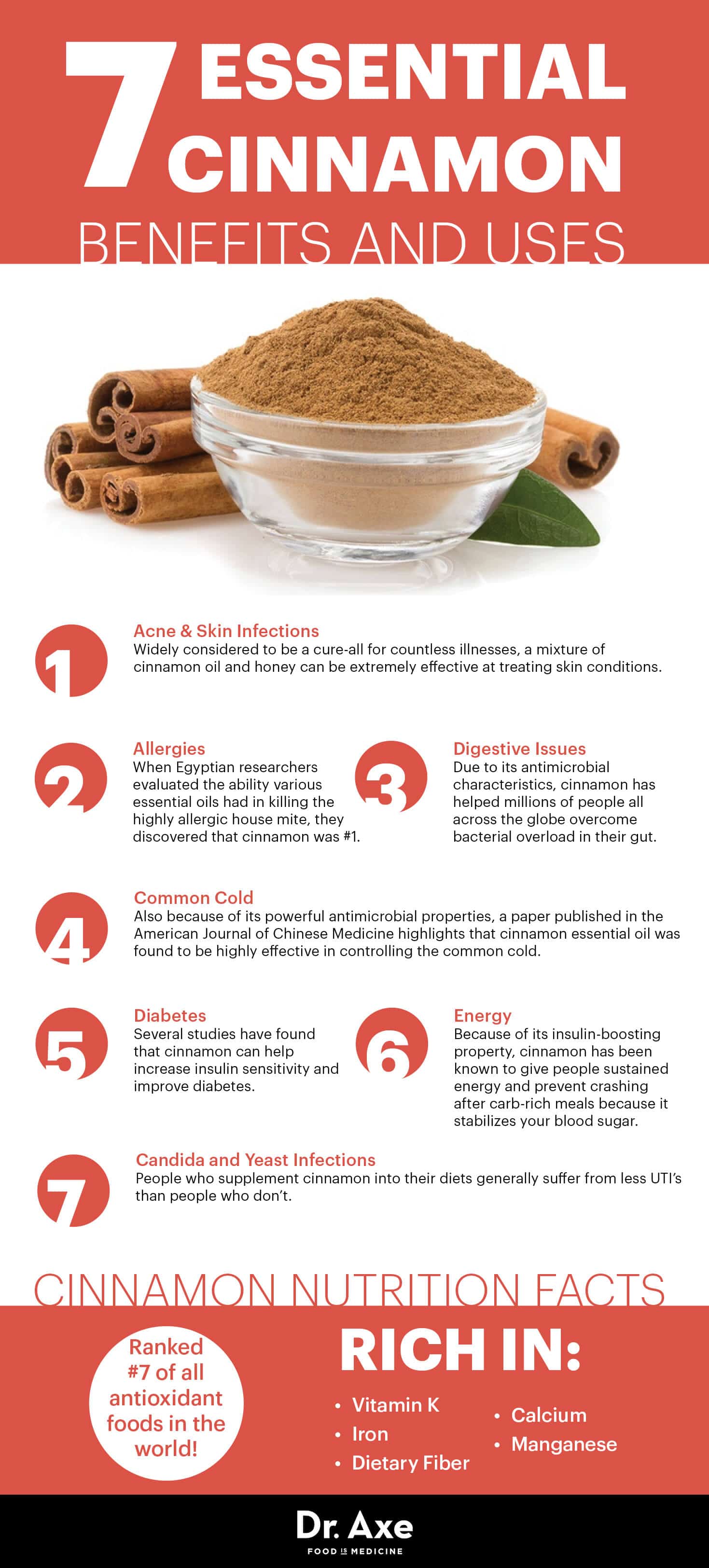 7 Essential Cinnamon Benefits and Uses - Dr.Axe