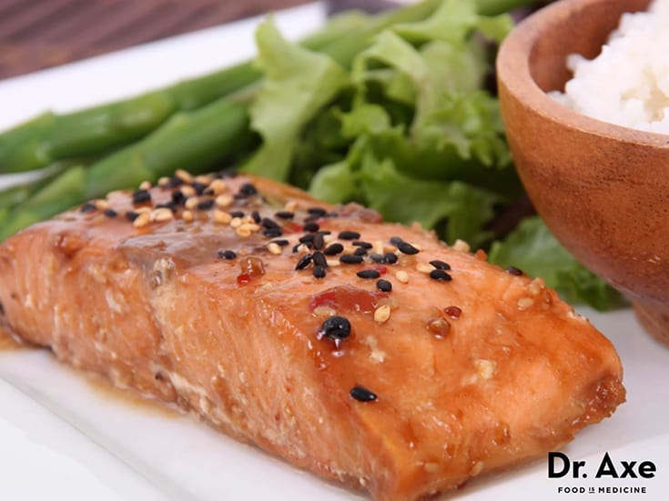 Teriyaki Baked Salmon Draxe Com