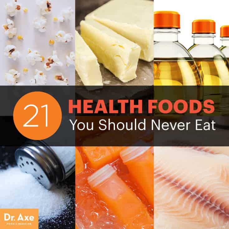 Health foods you should never eat - Dr. Axe