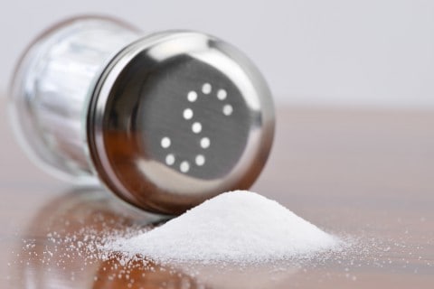 Standard Table Salt and shaker 