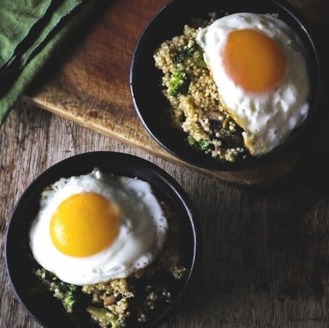 Veggie Quinoa Kahvaltı Kasesi