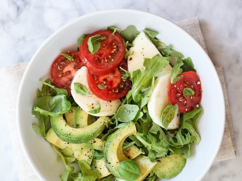 Avocado Caprese Salad
