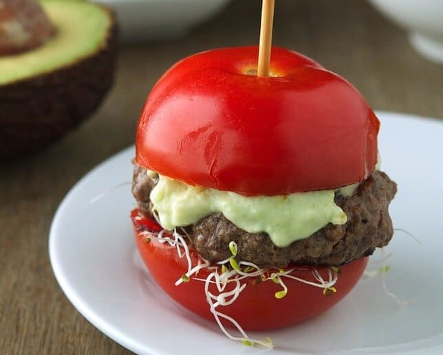 Avocado Turkey Tomato Burger