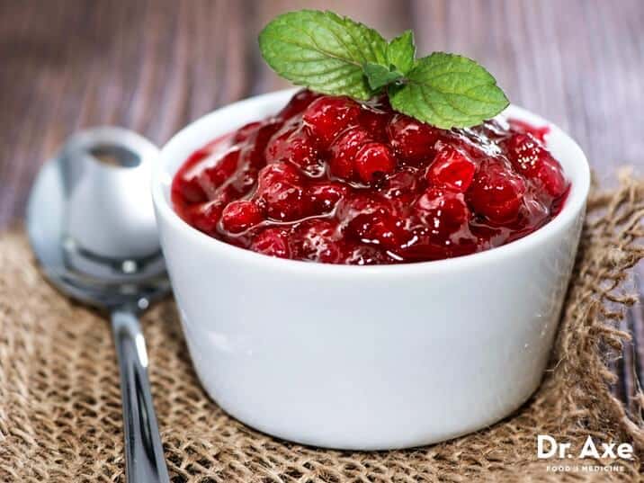 Cranberry Sauce with Pecans, Dr. Axe Recipes