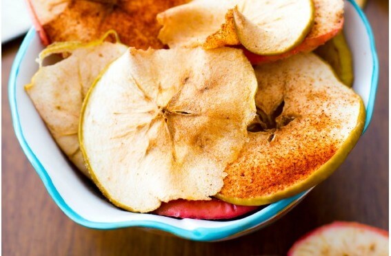 Baked Cinnamon Apple Chips
