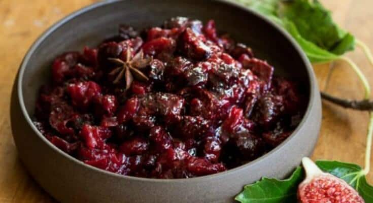 Fig and Cranberry Sauce