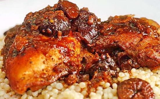 Moroccan Chicken with Figs