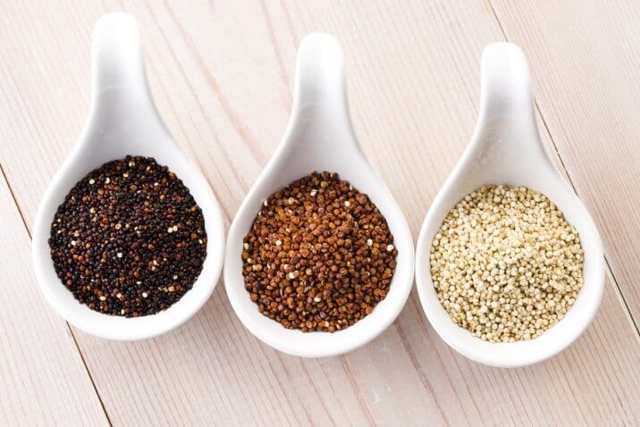 Farklı türde Quinoa Hububatları