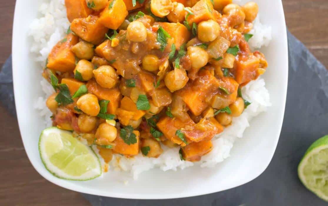 Coconut Sweet Potato Curry 