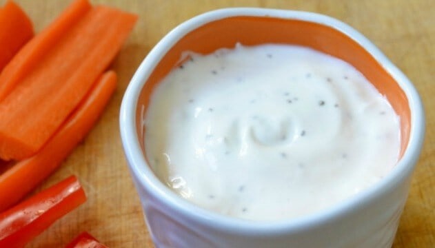 greek yogurt ranch dip