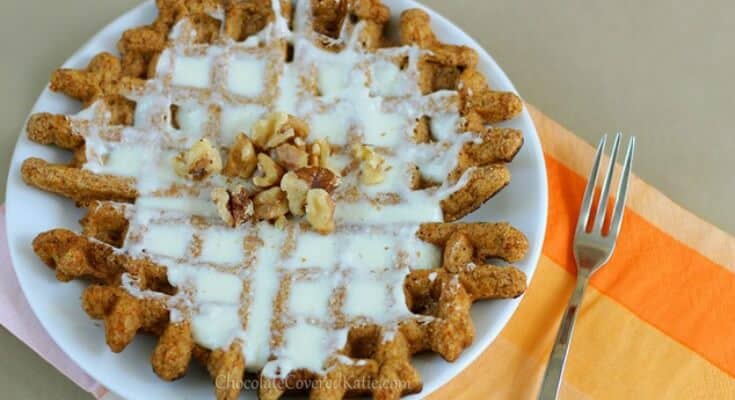 Carrot Cake Waffle