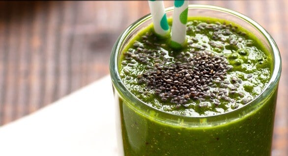 Chia seed Green smoothie 