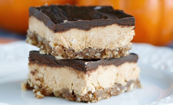 Clean-Eating Pumpkin Crème Bars