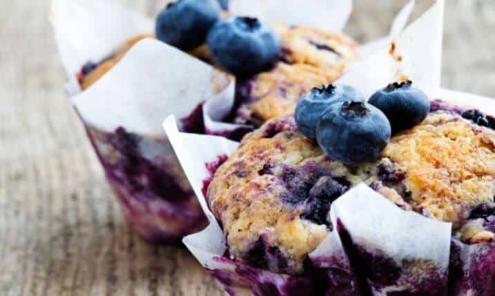 Gluten Free Blueberry Muffins