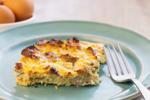 Sausage and egg breakfast casserole recipe - Dr. Axe