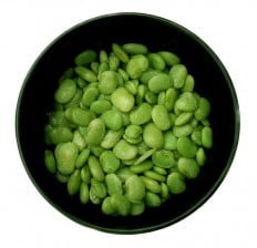 Bowl of Lima Beans