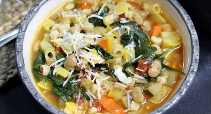 Seven Vegetable Minestrone Soup