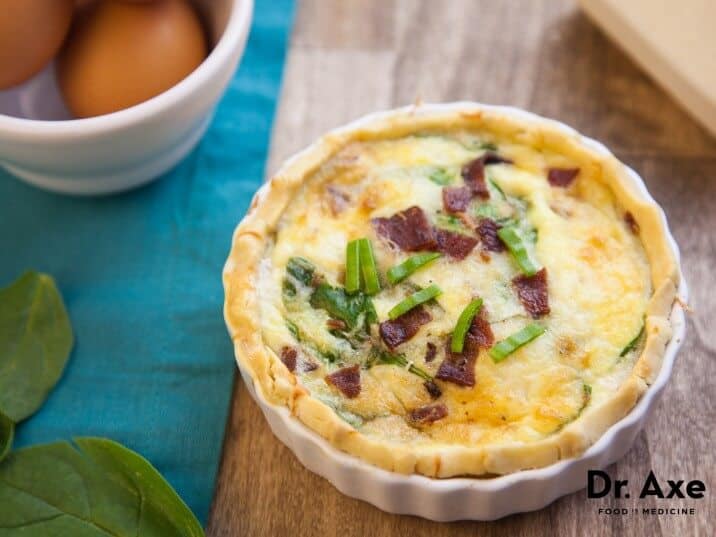 Paleo Quiche Recipe - Dr. Axe