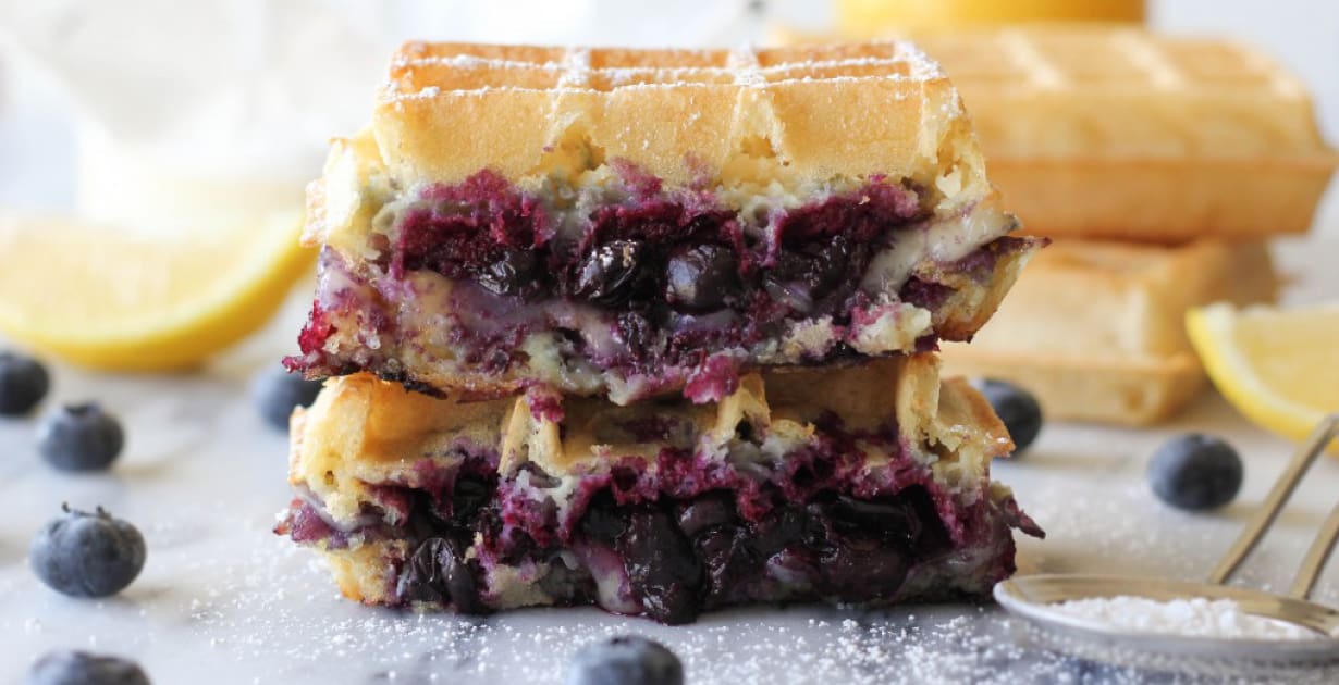 healthy recipes for waffle maker