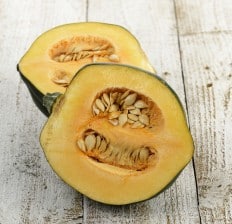 Acorn Squash halved 