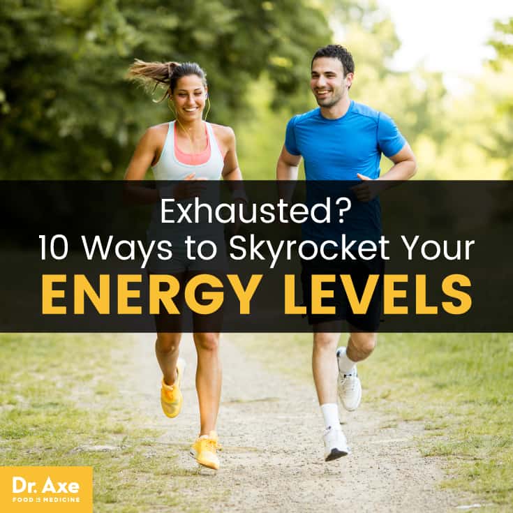 Exhausted? How to boost energy levels - Dr. Axe
