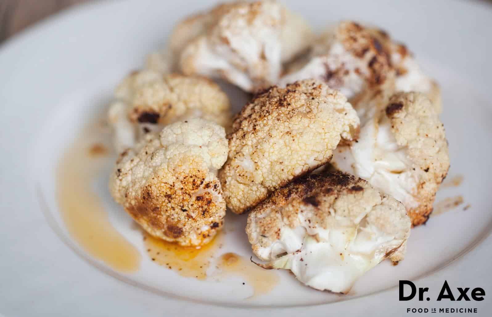 Roasted cauliflower and Chili lime butter Recipe, Dr. Axe Recipes