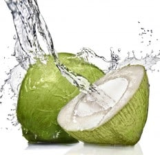 hydrating coconut water