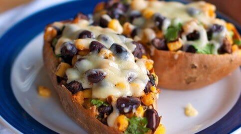 mexican sweet potatoe skins