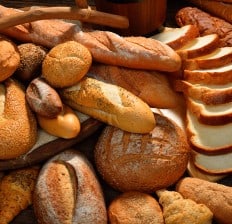 Different kinds of bread