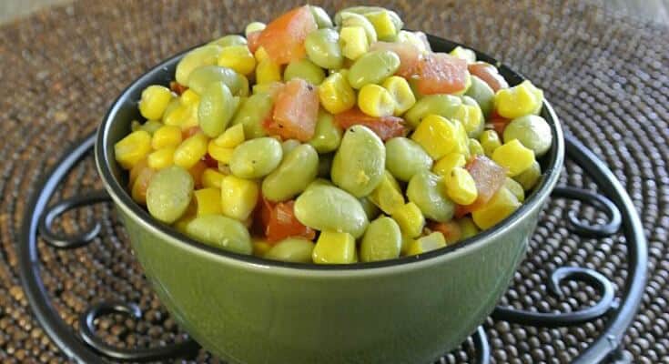 Edamame Succotash