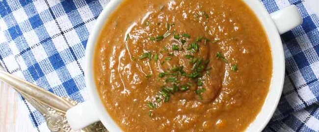 Eggplant Vegetable Soup