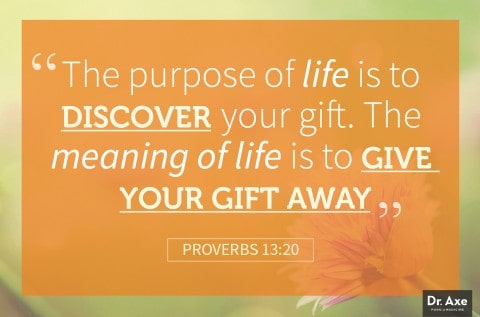 Discover your gift proverbs quote 