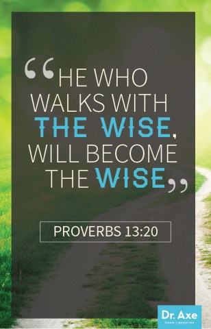 He who walks with the wise proverbs quote 