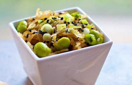 Spaghetti-Squash-sesame noodles