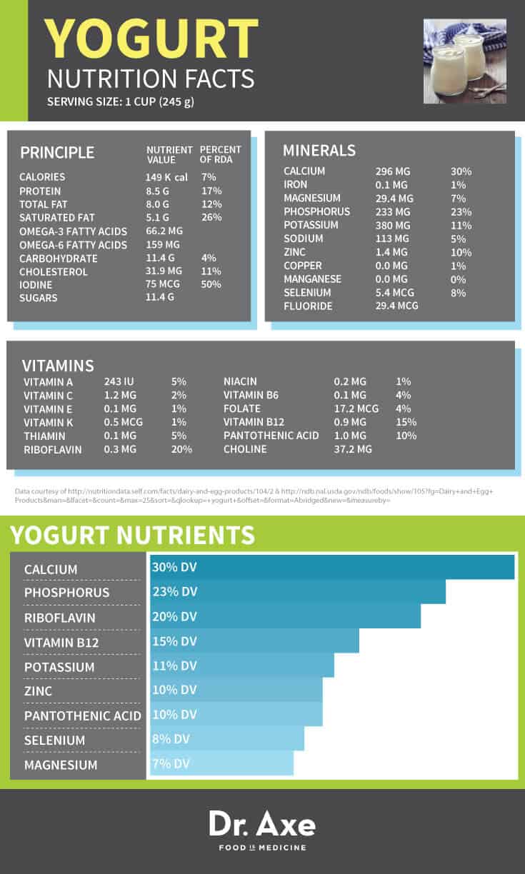 Probiotic Yogurt Benefits & Nutrition Facts - Dr. Axe