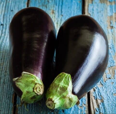 two Eggplants
