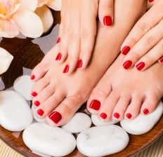 spa pedicure & manicure 