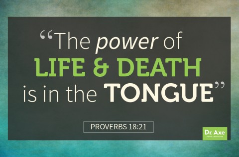 power of life and death, proverbs quote 