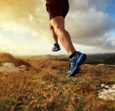 Outdoor cross-country running