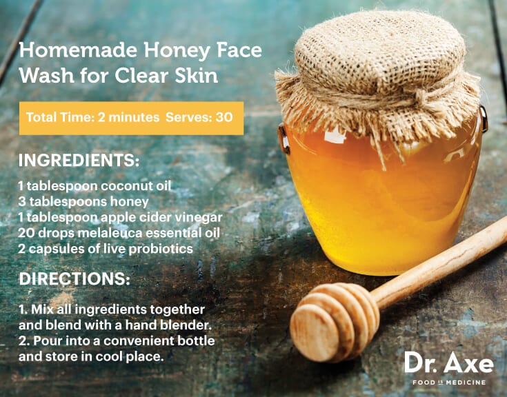 Acne clear skin recipe