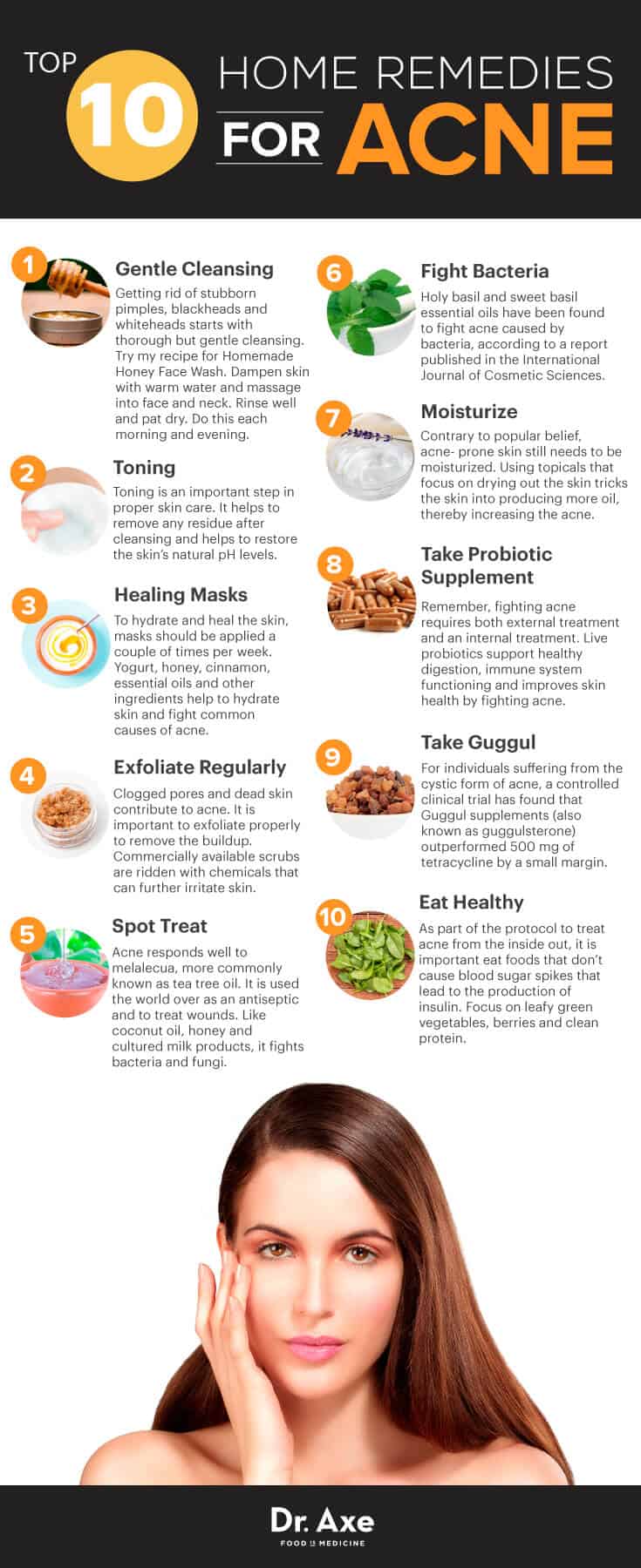 10 Home Remedies for Acne That Work - Dr. Axe