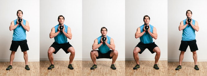 Weighted Squat Series