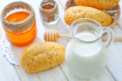 bread milk honey