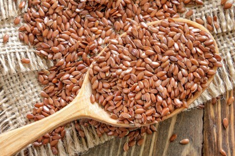 Spoonful of Flax seeds