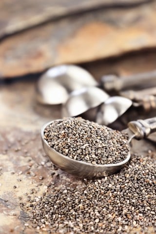 Spoonful Of Chia Seeds